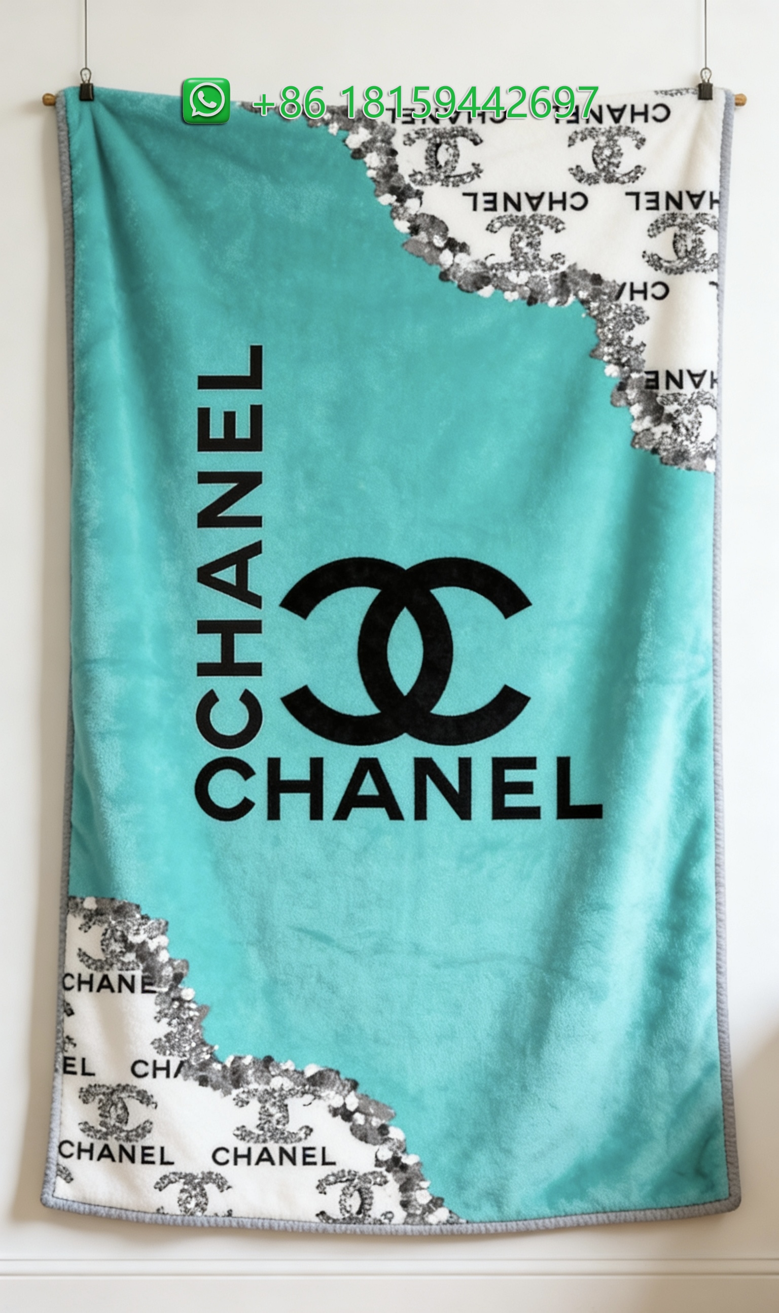 Chanel Throw Blankets